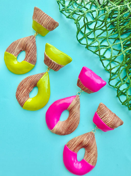 Wood: F L O W ( Green)